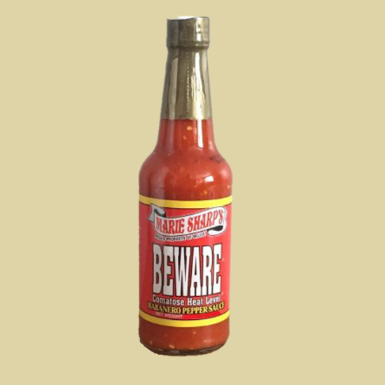 Beware Hot Sauce (5 oz) - Click Image to Close